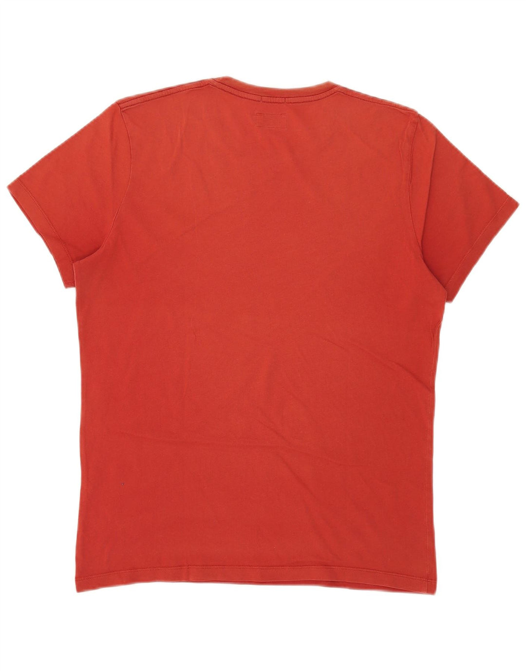 PEPE Jeans Camiseta gráfica ajustada para hombre Top mediano rojo