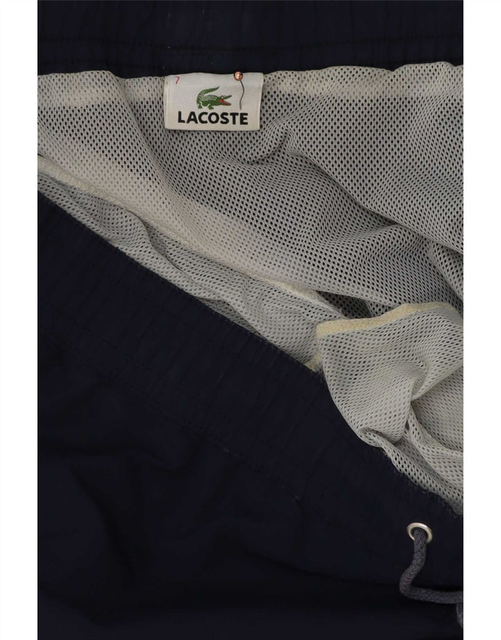 Bañador Lacoste Hombre Talla 7 2XL Azul Marino Poliéster