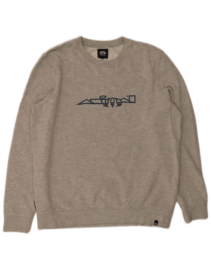 Animal Hombre Sudadera Gráfica Jumper XL Gris Algodón