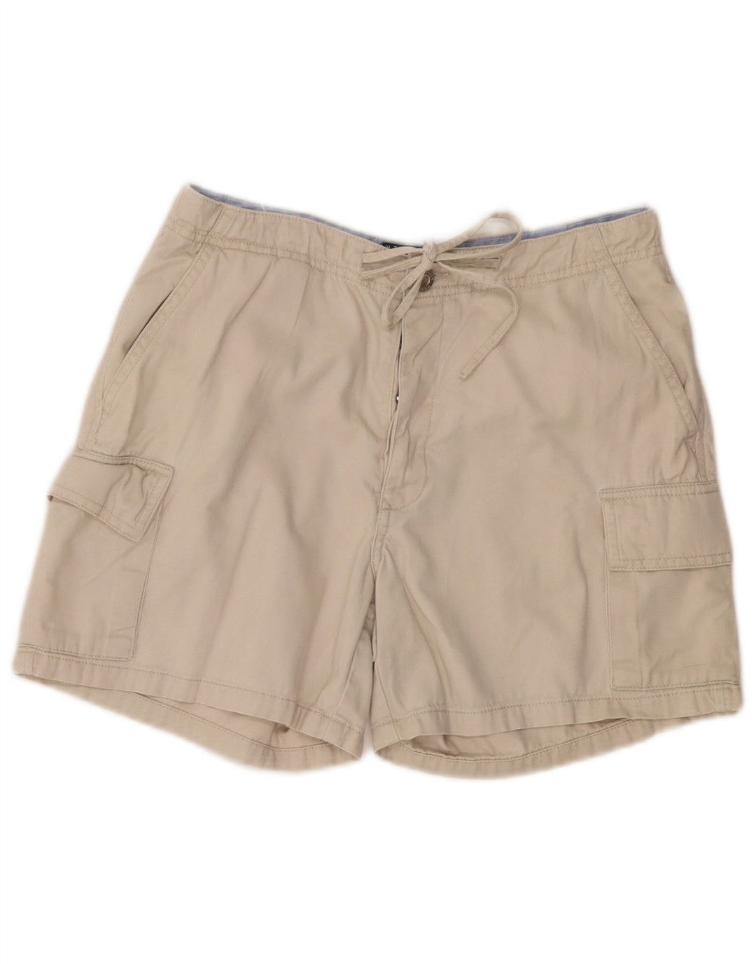Tommy Hilfiger Shorts Cargo para Mujer US 6 Medium W28 Algodón Beige