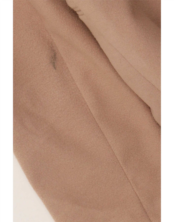 Topshop Abrigo de doble botonadura para mujer UK 42 Poliéster beige medio