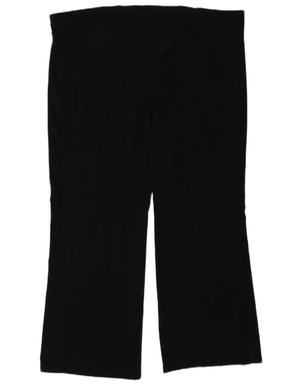 Marks & Spencer Pantalones de Chándal para Mujer UK 22 3XL Negro Poliéster