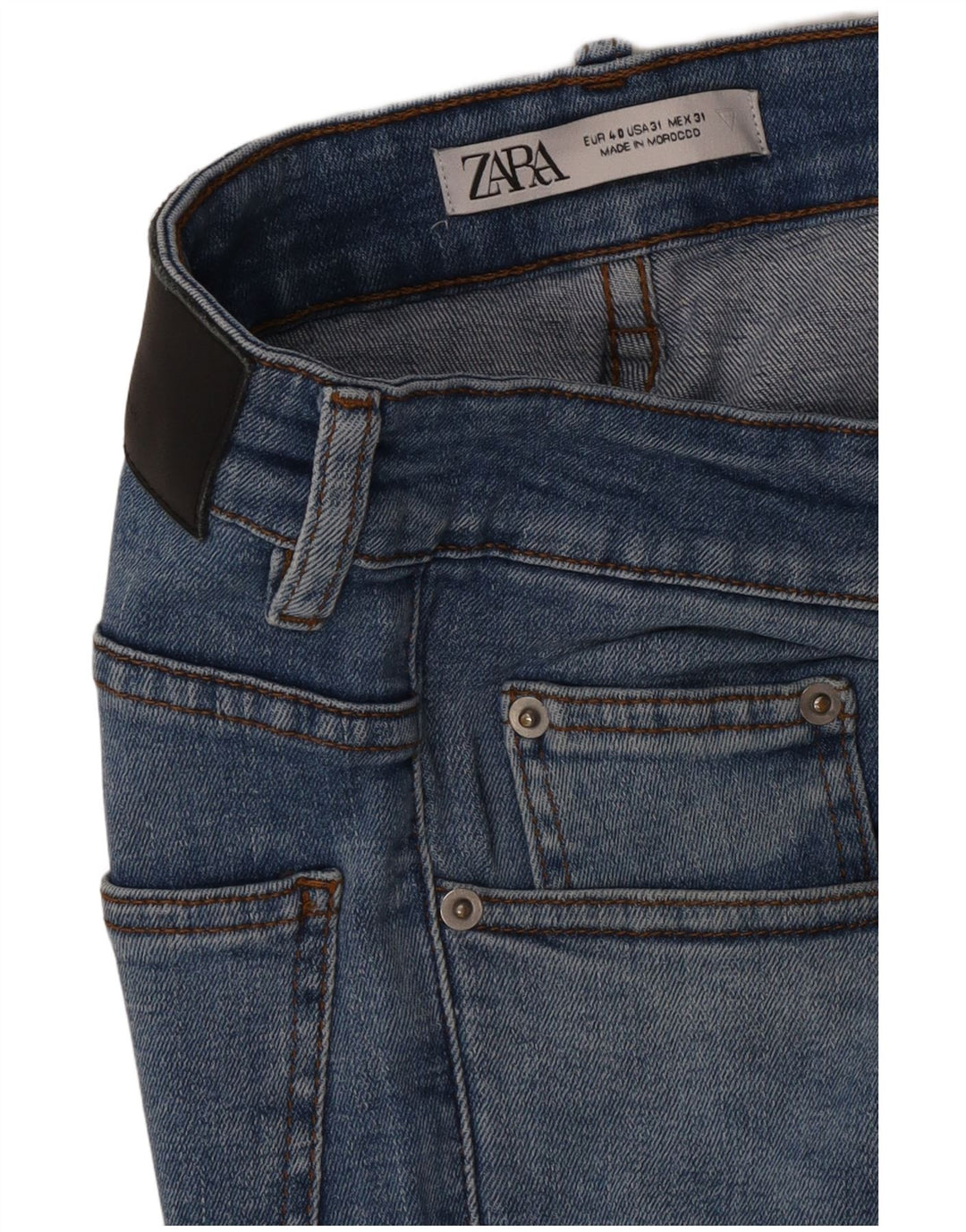 Zara Vaqueros pitillo para hombre EU 40 Medium W31 L30 Azul