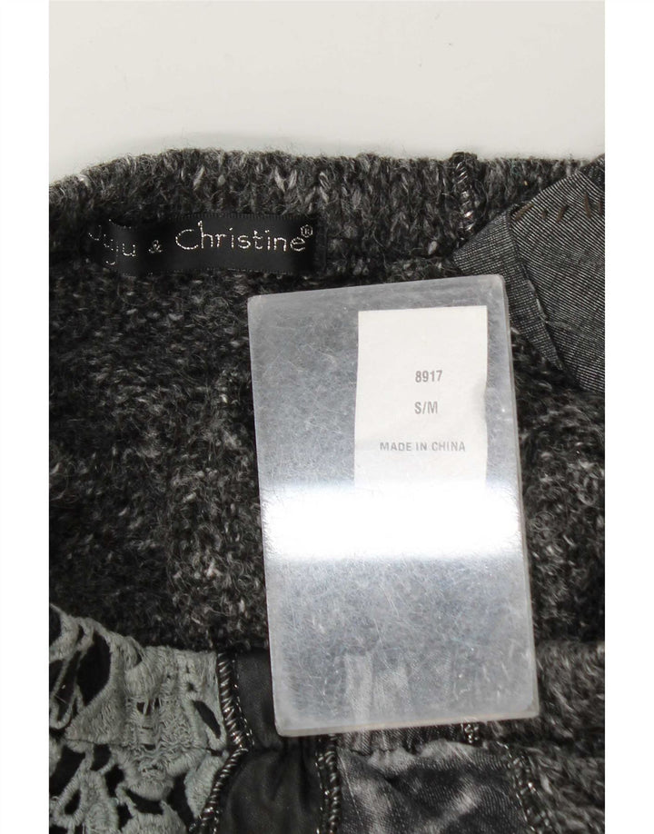 Juju & Christine Falda Asimétrica De Punto Para Mujer Pequeña W30 Patchwork Gris