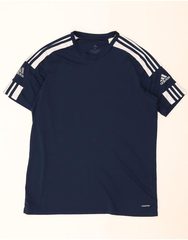 Adidas Hombre Aeroready Camiseta Top XL Azul Marino Poliéster