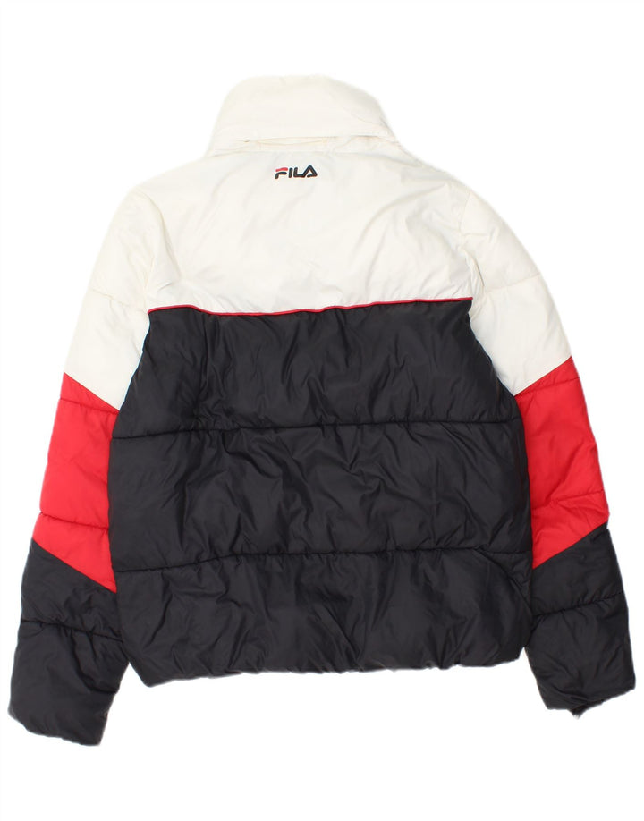 Fila Chaqueta acolchada con capucha para niño 15-16 años Nylon multicolor
