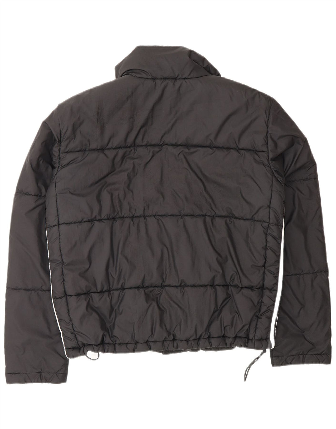 Adidas Chaqueta acolchada extragrande para mujer UK 10 Small Poliéster negro