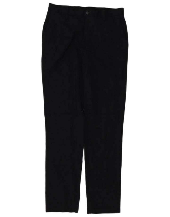 Marks & Spencer Pantalones chinos ajustados para hombre W32 L33 Poliéster gris