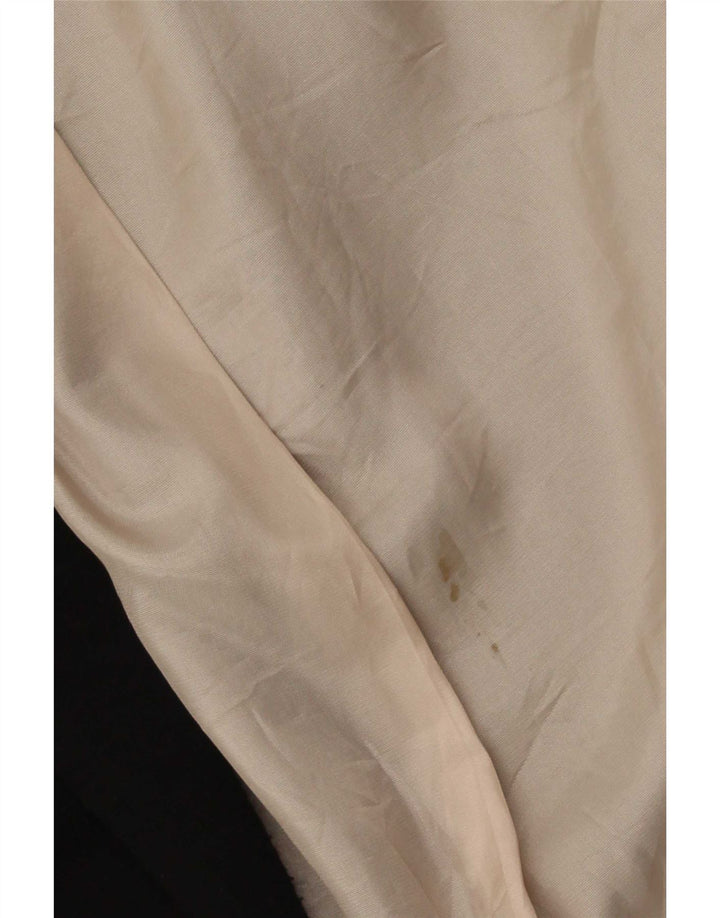 Topshop Chaqueta tipo blazer abierta para mujer UK 10 Small Poliéster negro