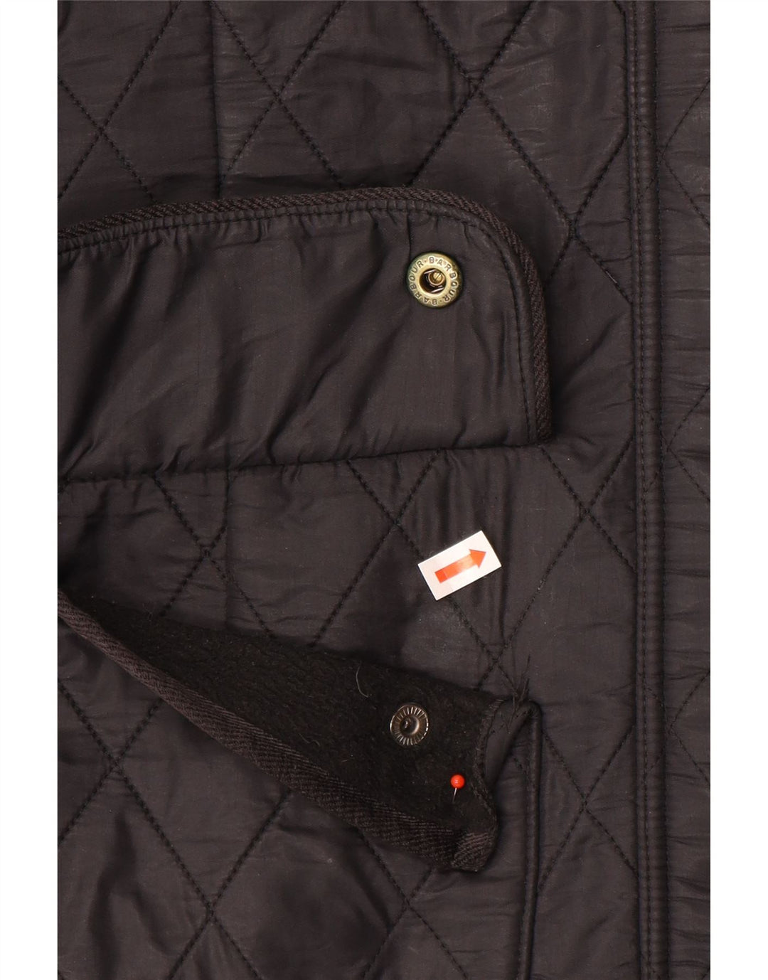 Barbour Chaqueta utilitaria acolchada para mujer Reino Unido 12 Mediano Negro