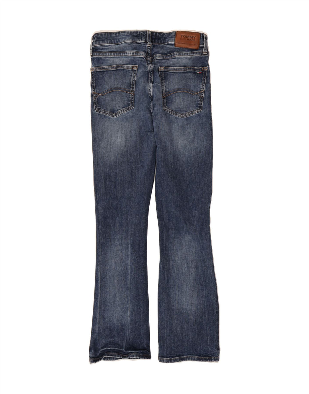 TOMMY HILFIGER Womens Bootcut Jeans W30 L30 Blue Cotton Vintage Tommy Hilfiger and Second-Hand Tommy Hilfiger from Messina Hembry 