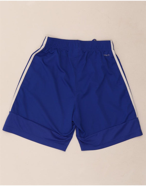 Adidas Mens Climalite Sport Shorts Pequeño Azul Poliéster