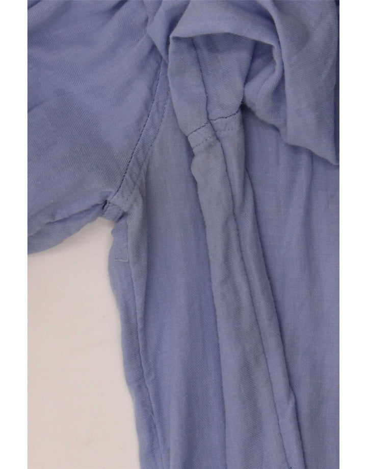 Camisa tipo pulóver Hollister para mujer Reino Unido 44 Algodón azul medio
