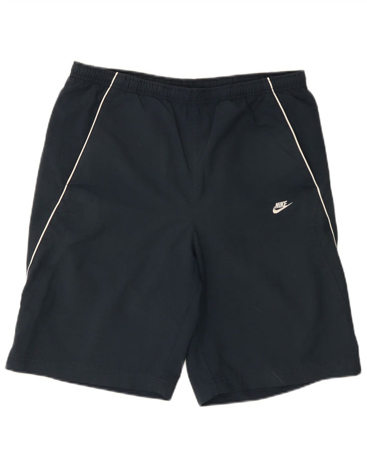 Pantalones cortos deportivos NIKE para hombre, mediano, azul marino