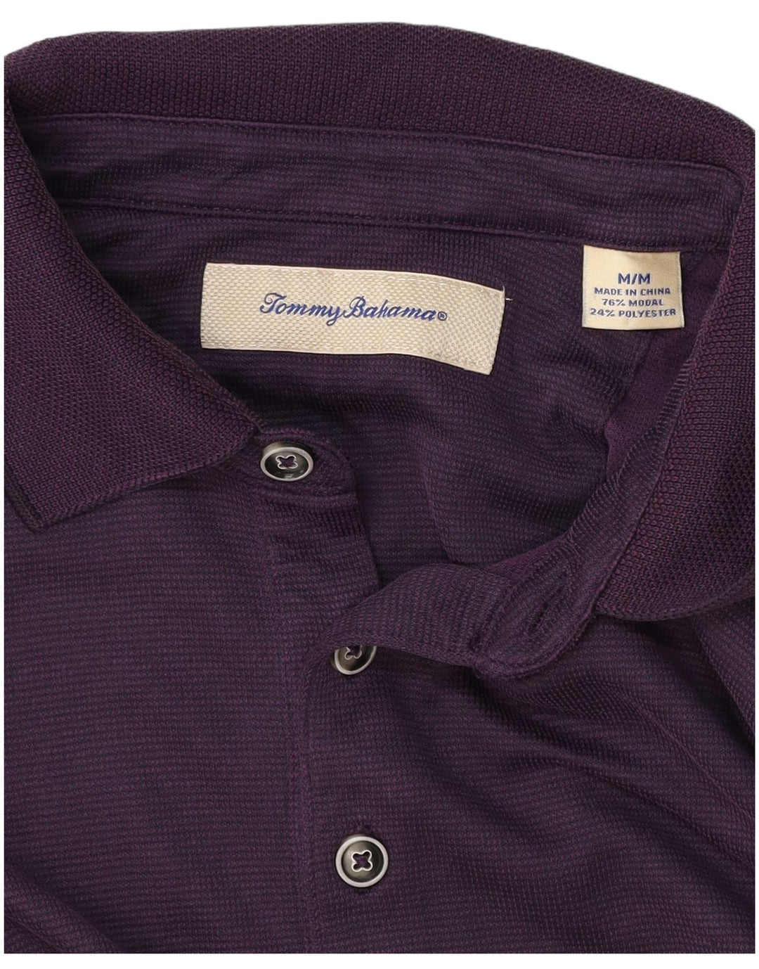 TOMMY BAHAMA Polo Hombre Modal Morado Medio