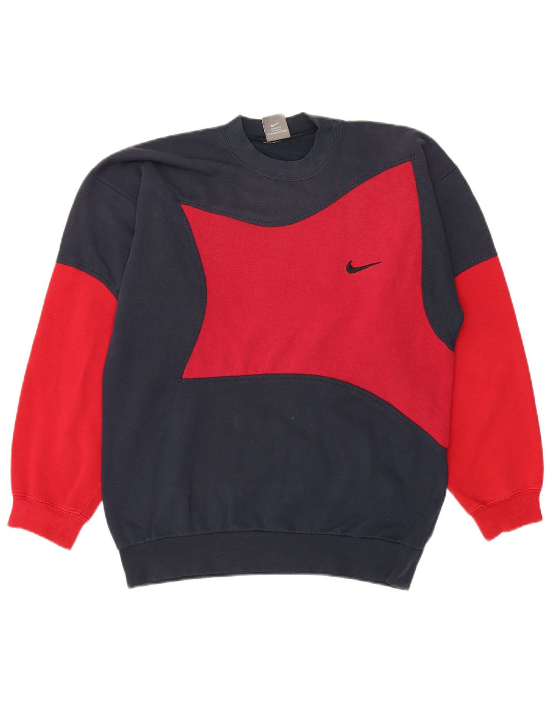 Sudadera Nike para hombre tipo jersey UK 39/41 Medium Azul marino Colorblock