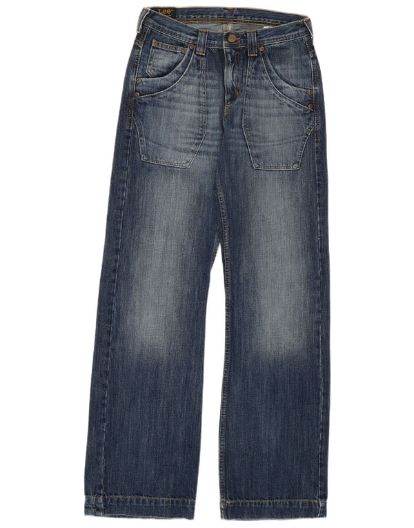 Lee Boys Russel Bootcut Jeans 13-14 años W28 L31 Algodón azul