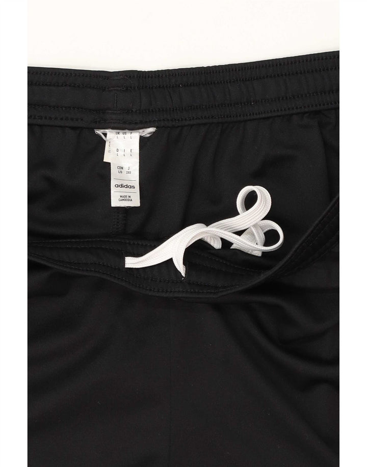 Adidas - Pantalones cortos deportivos Aeroready para hombre, talla grande, color negro