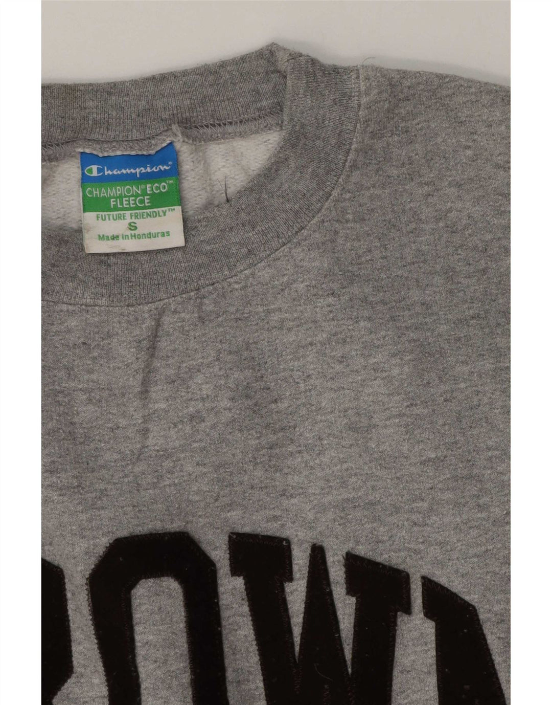 Champion Sudadera con gráfico de corte regular para hombre, jersey pequeño gris