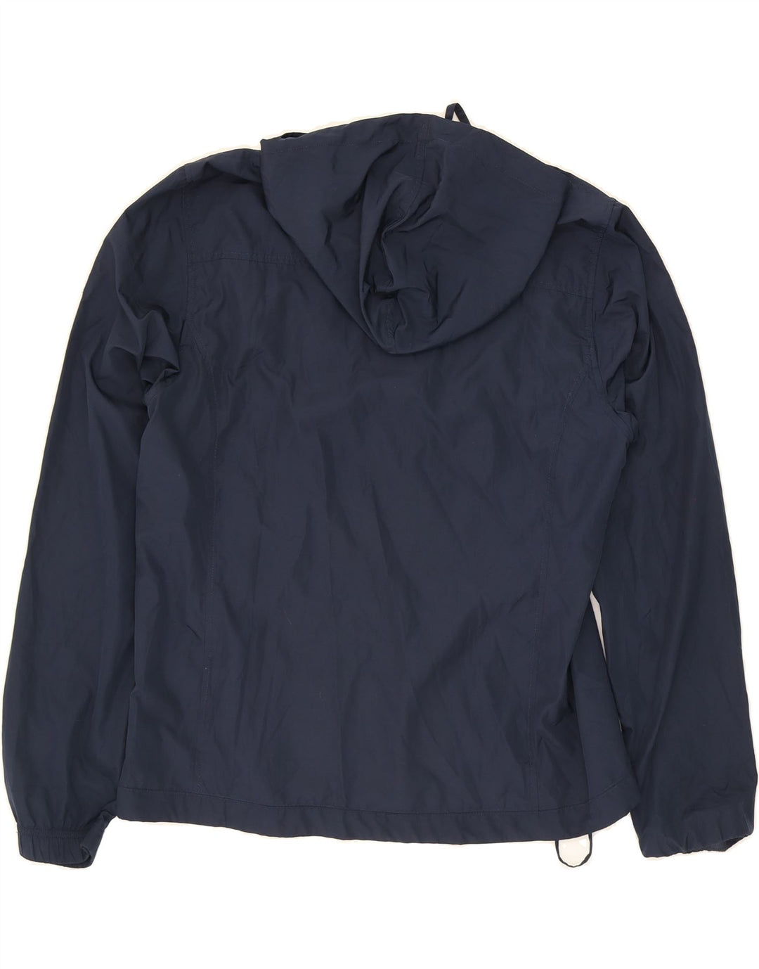 CHAMPION Womens Hooded Windbreaker Jacket UK 16 Large Navy Blue Vintage Champion and Second-Hand Champion from Messina Hembry 