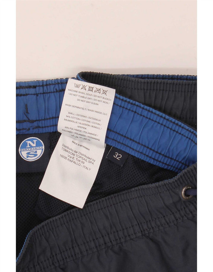 Bañador Hombre North Sails Mediano Azul Marino Algodón