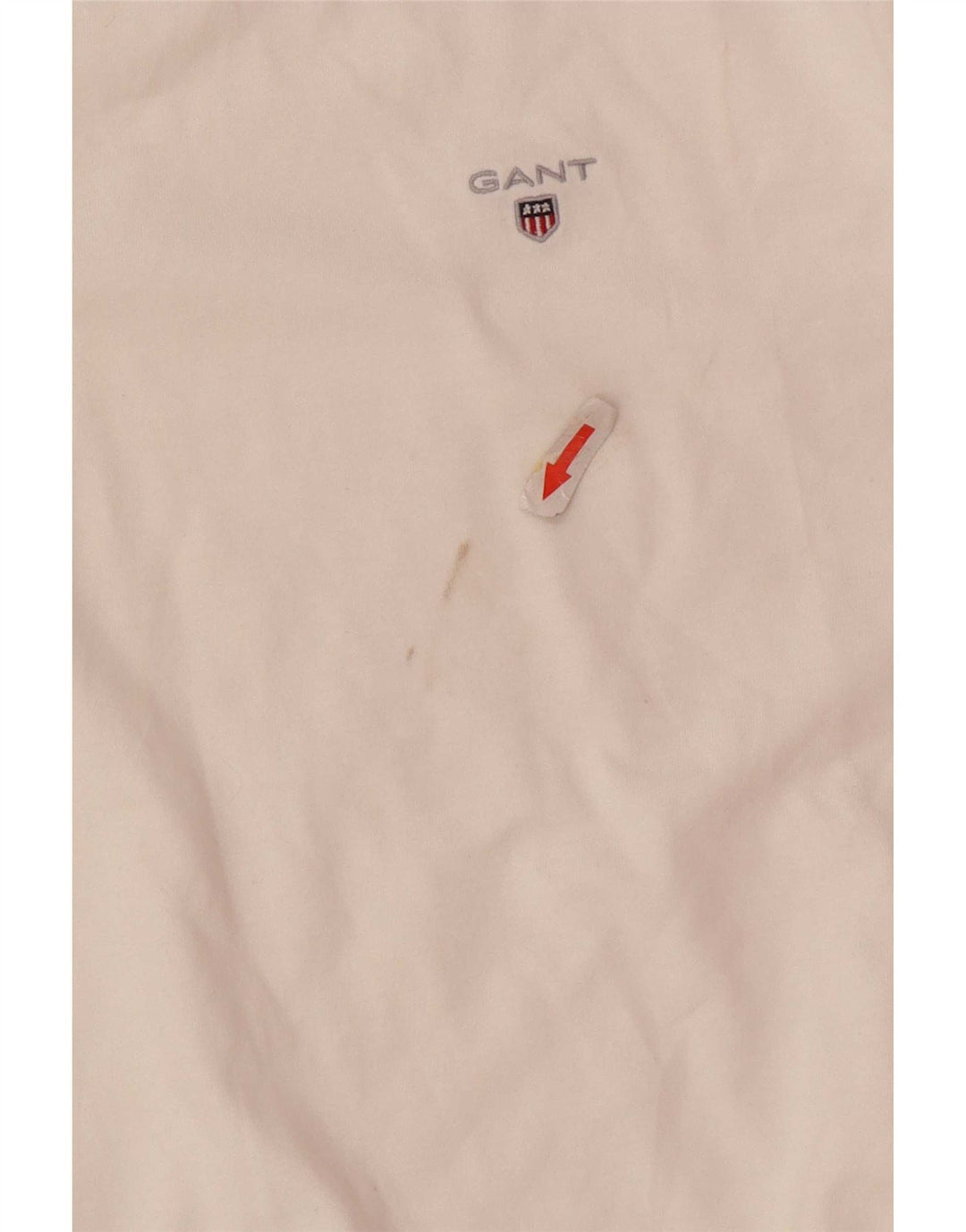 Gant Camiseta de niño manga larga 14-15 años Blanco Algodón