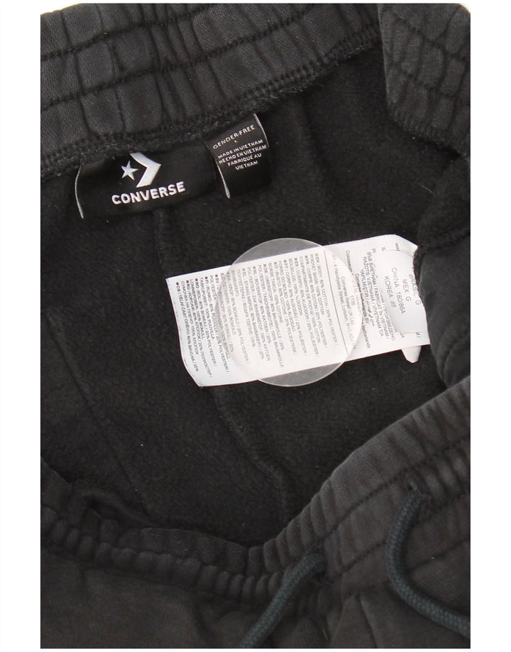 Converse Hombre Graphic Chándal Pantalones Joggers Grande Algodón Negro