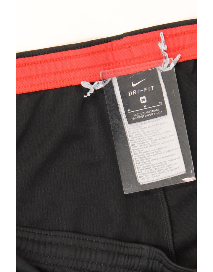 Pantalones De Chándal Nike Dri Fit Para Hombre Poliéster Color Block Negro Mediano