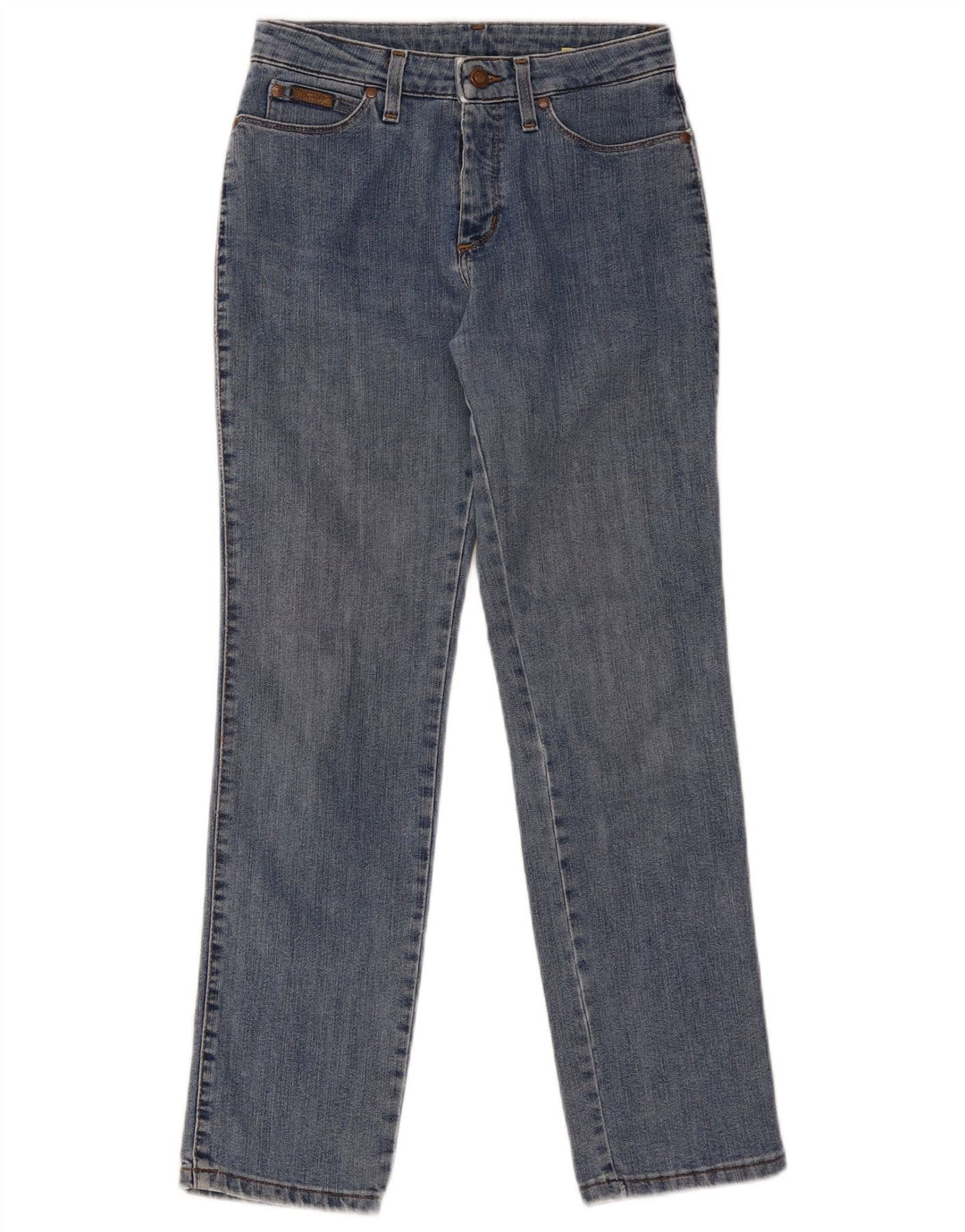 Vaqueros rectos para mujer WRANGLER W28 L28 Algodón azul