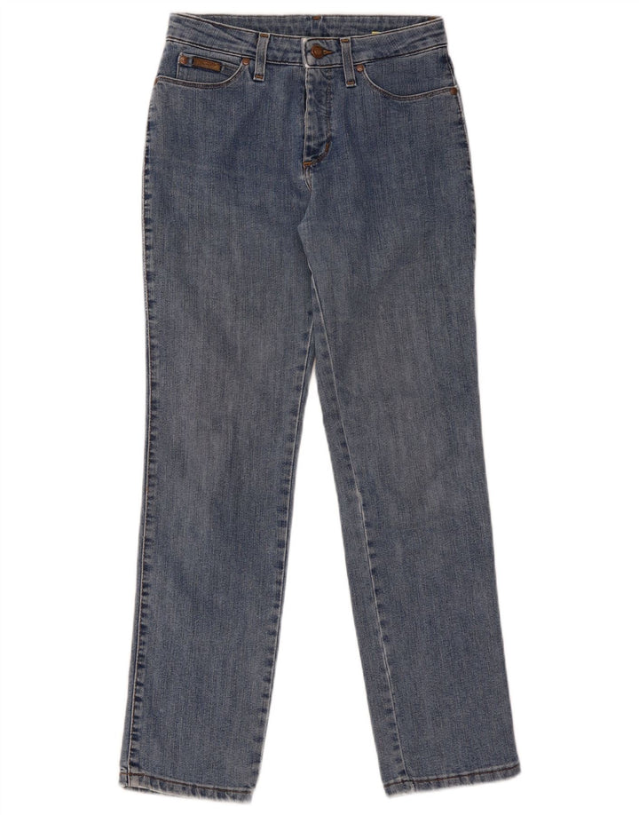 Vaqueros rectos para mujer WRANGLER W28 L28 Algodón azul
