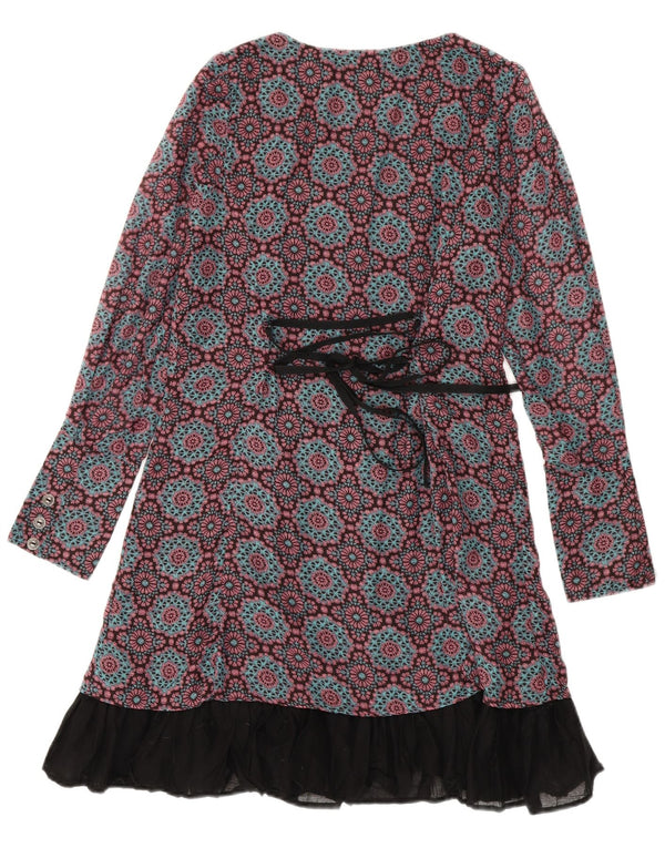 Joe Browns Vestido acampanado de manga larga para mujer UK 42 Mediano Rojo Floral