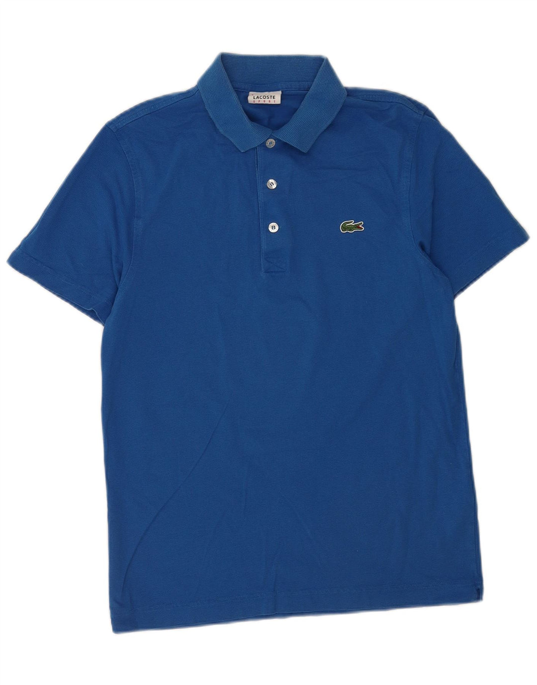 Polo Lacoste para hombre talla 3 pequeño algodón azul