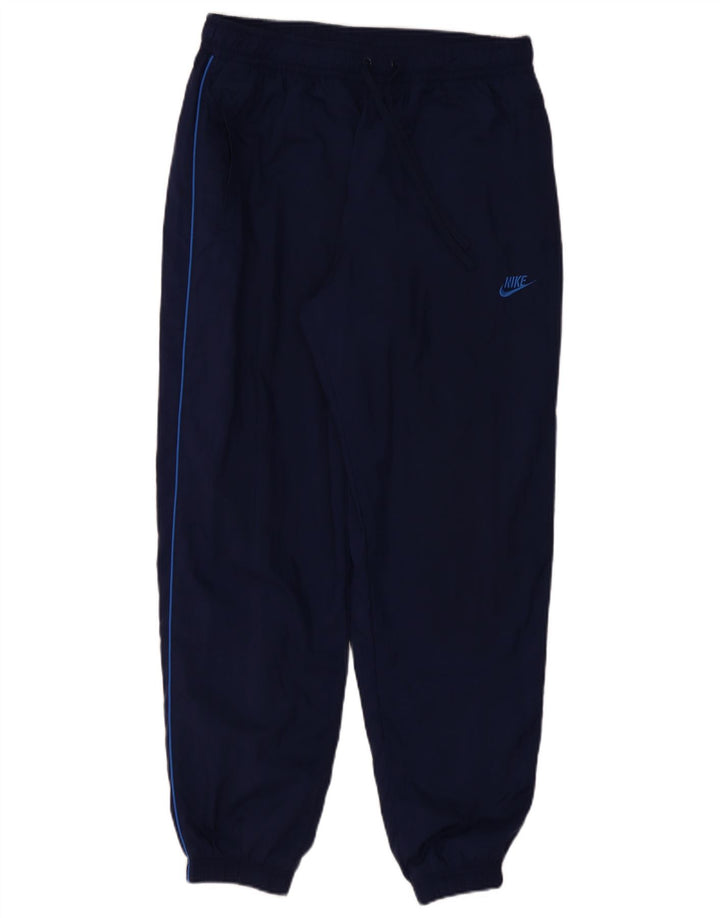 Nike - Pantalones de chándal para hombre, color azul marino, poliéster