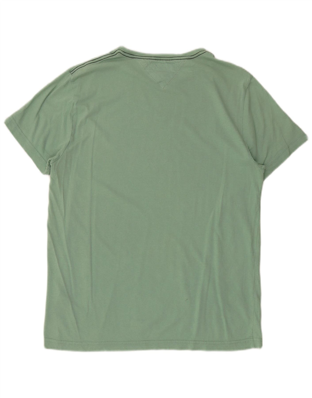Tommy Hilfiger Camiseta gráfica para hombre Top Algodón verde medio