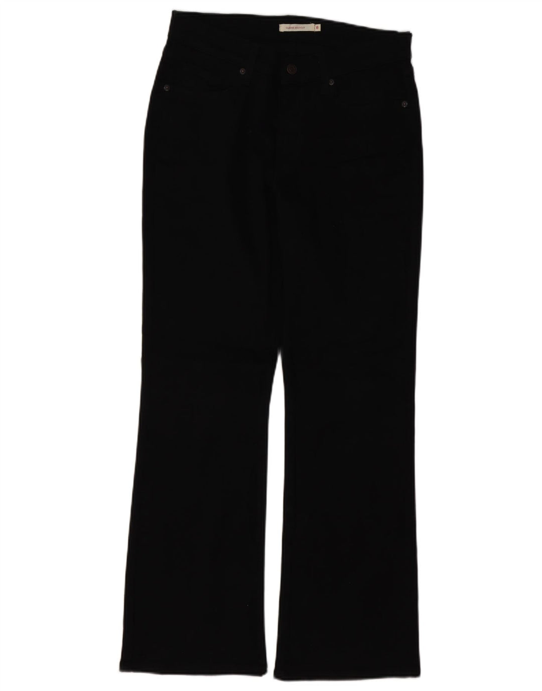 LEVI'S Jeans clásicos con corte de bota para mujer US 8 Medium W30 L29 Algodón negro