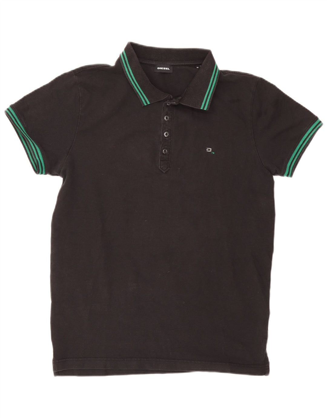 Polo DIESEL Hombre Negro Mediano