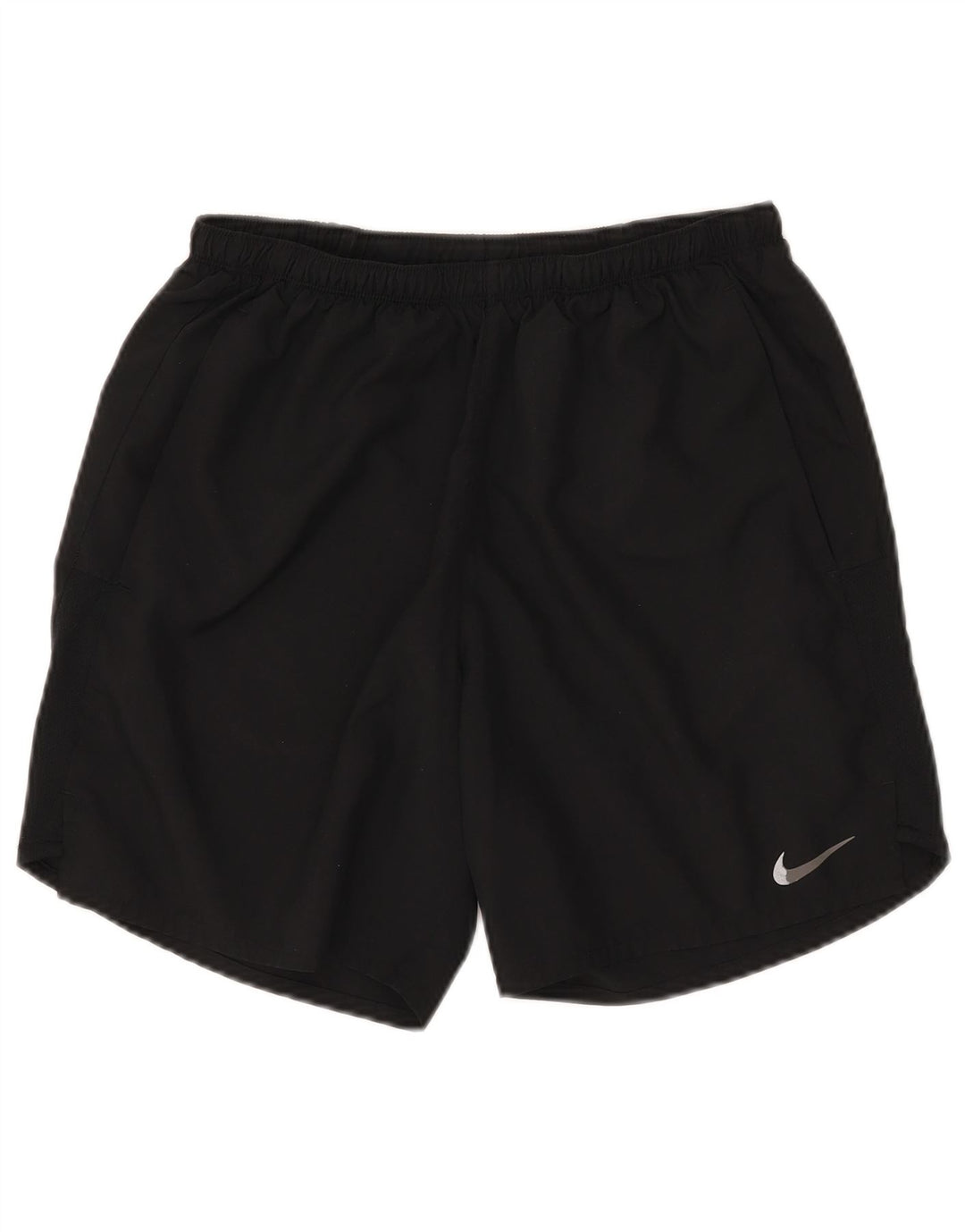 NIKE Pantalones cortos deportivos para mujer UK 40 Mediano Negro Poliéster