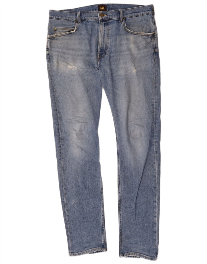 Vaqueros Lee Rider Slim para hombre W34 L34 Algodón azul