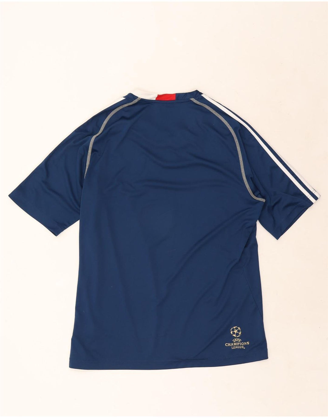 Adidas Mens Climalite Camiseta Top Grande Azul Marino Poliéster