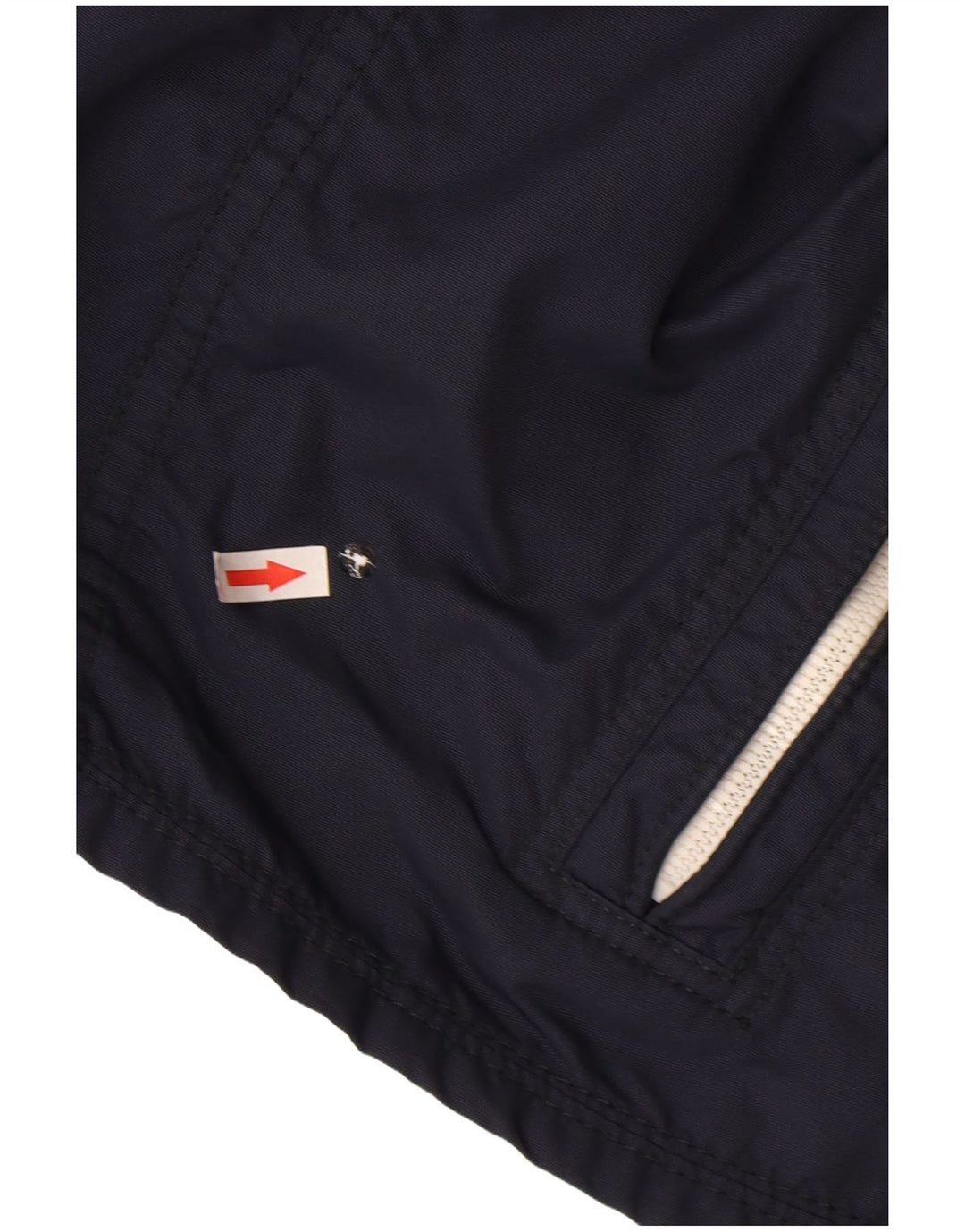 Abercrombie & Fitch Chaqueta bomber para hombre UK 38 Medium Azul marino Nylon