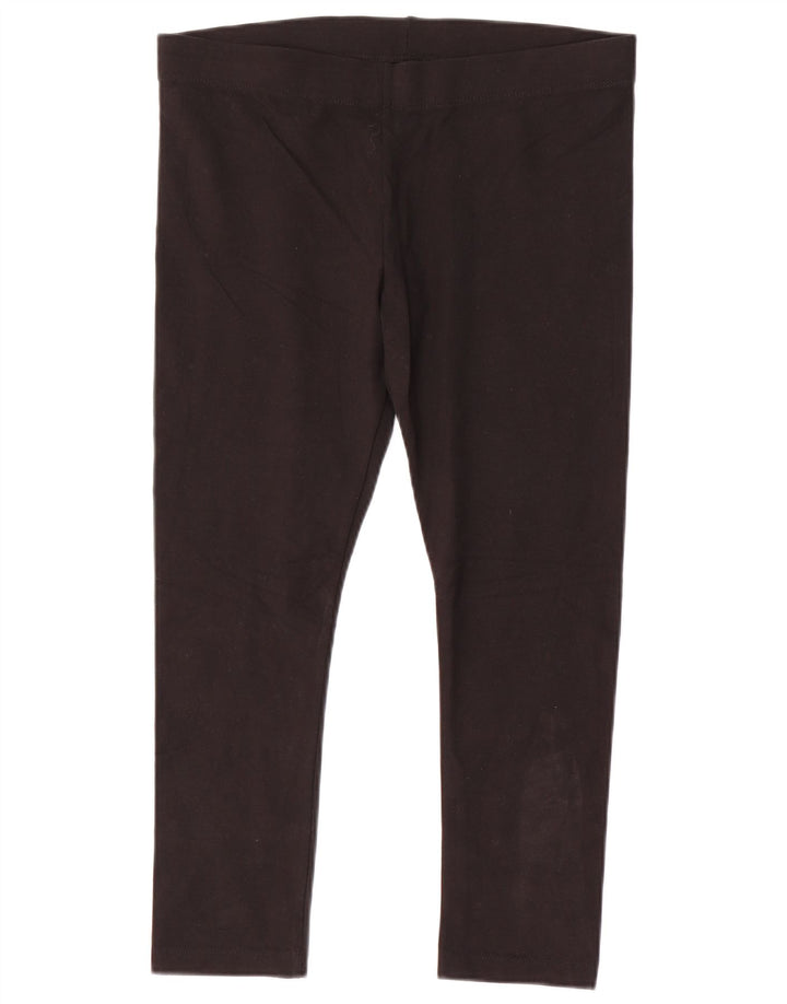 Dkny Leggings cortos para mujer UK 44 Grande Algodón negro