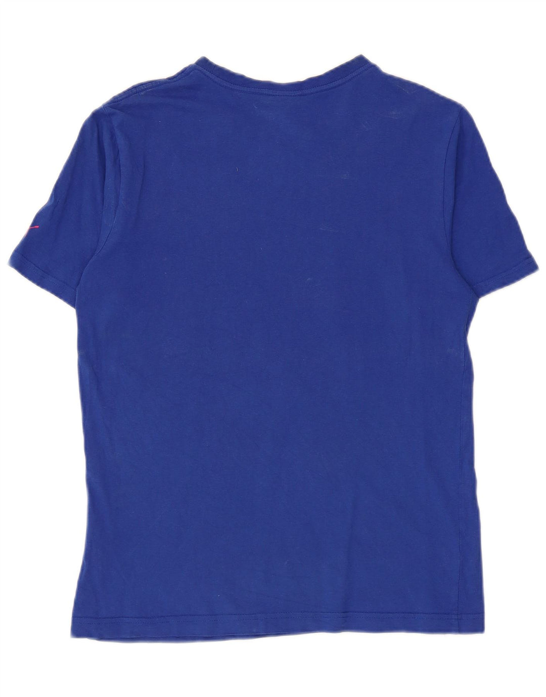 Puma Camiseta gráfica para hombre Top Small Blue Cotton