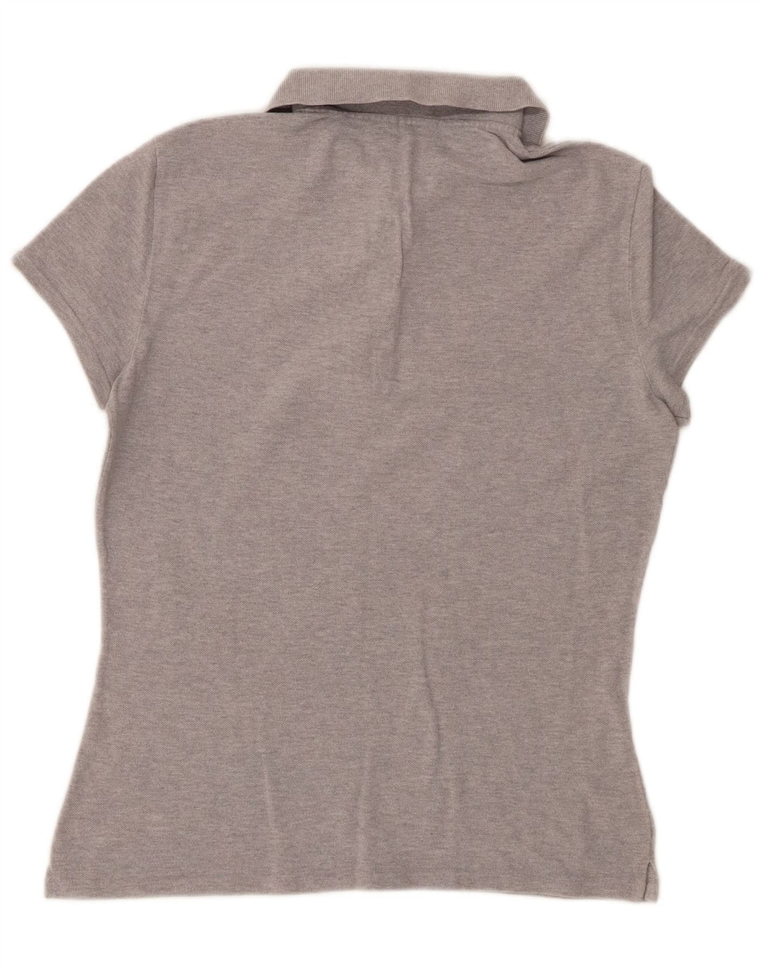 Benetton Polo Mujer UK 42 Gris Medio