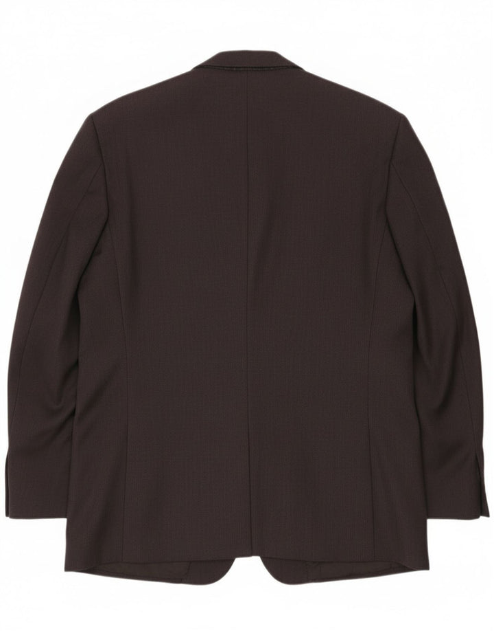 Pierre Cardin Chaqueta Blazer de 2 Botones para Hombre UK 38 Mediano Púrpura