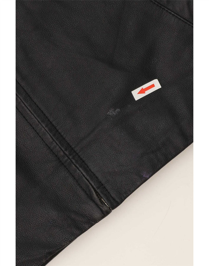 Gap Chaqueta de cuero para niño 13-14 años Negro