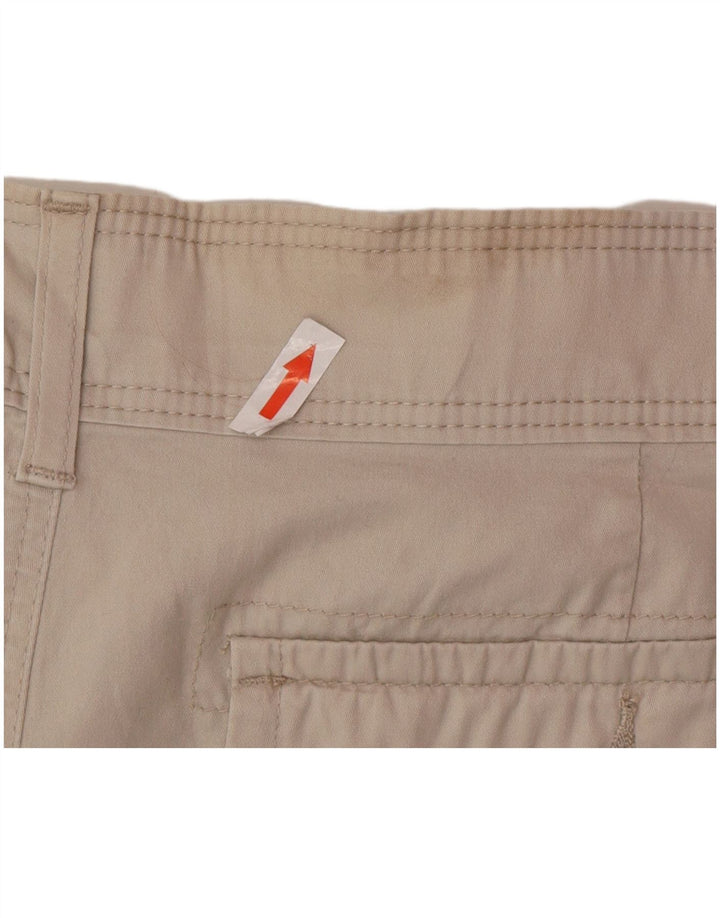 Lee Pantalones cortos cargo para mujer US 16 2XL W36 Algodón beige