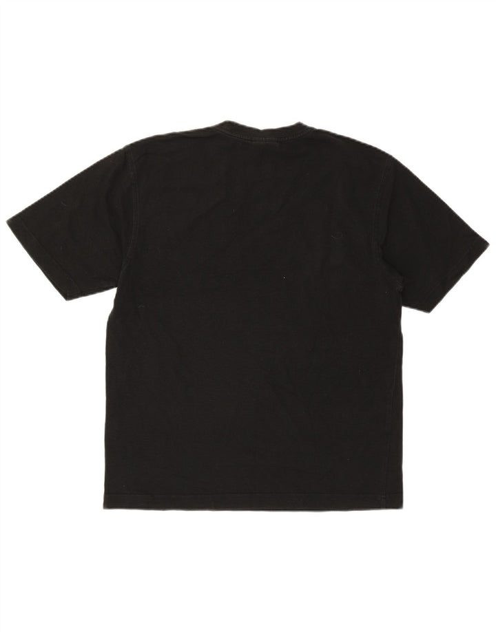 Lacoste Camiseta para hombre talla 3 pequeña algodón negro