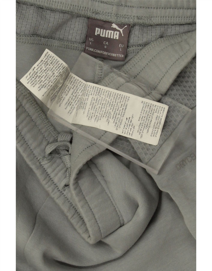 PUMA Pantalones de Chándal Manchester City para Hombre Algodón Gris Grande