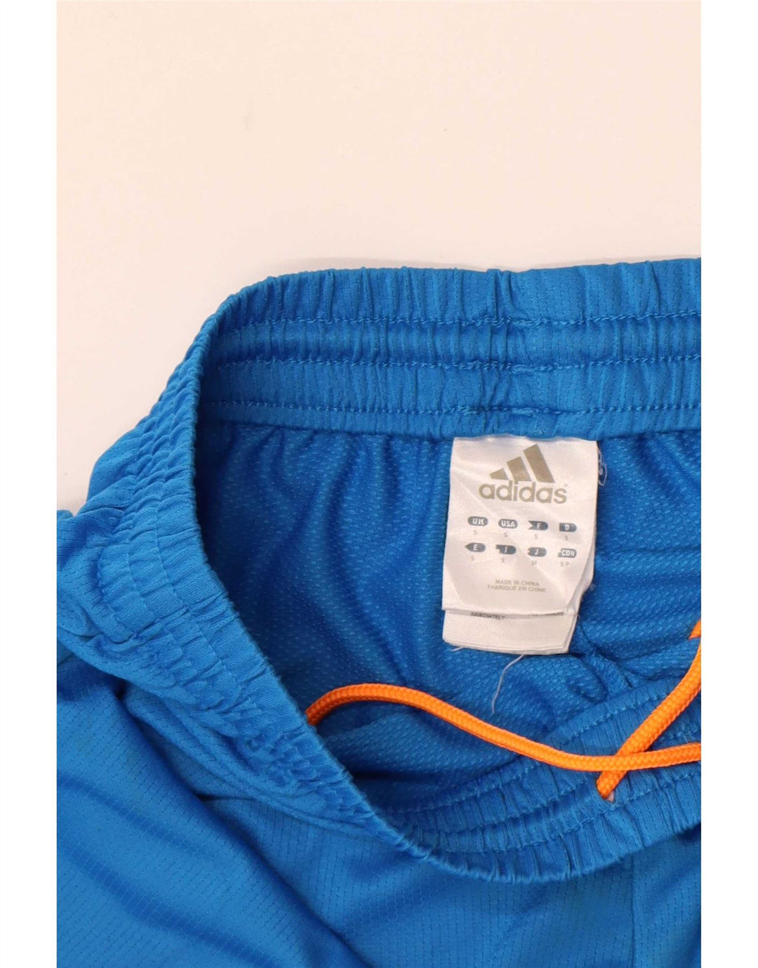 Adidas Mens Graphic Sport Shorts Pequeño Azul Poliéster
