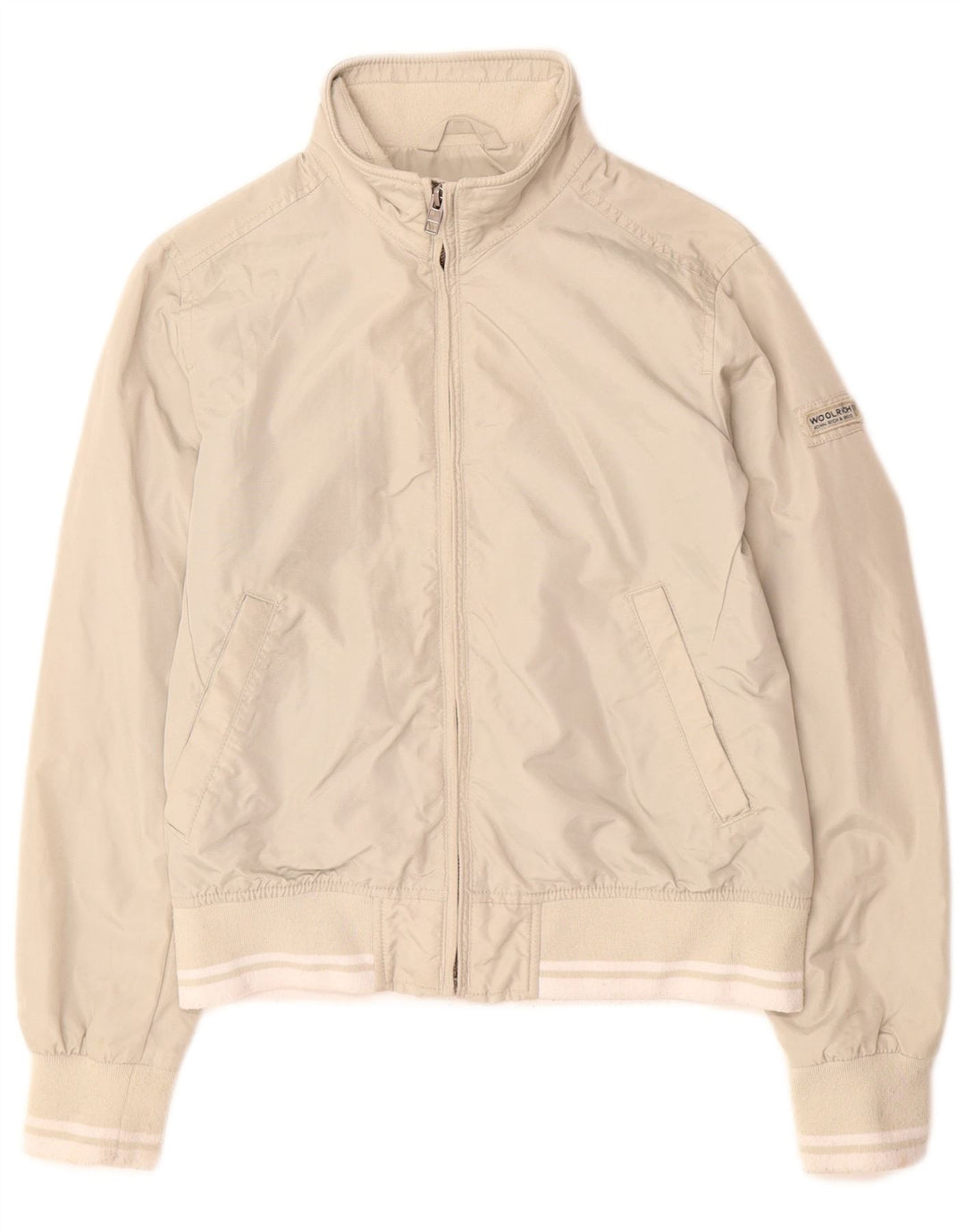 WOOLRICH Cazadora bomber para niño 11-12 años Nylon beige